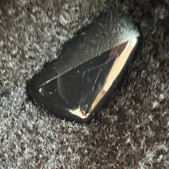 John Caruana Vintage Felted Wool Mid Length Hooded Wrap Coat-UEC - Picture 4 of 7